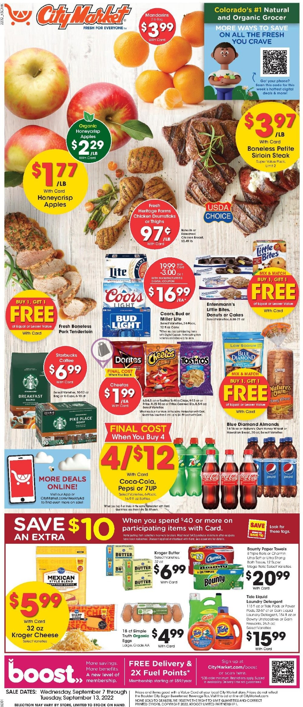 City Market Weekly ad valid from 09/07/2022 to 09/13/2022 MallsCenters