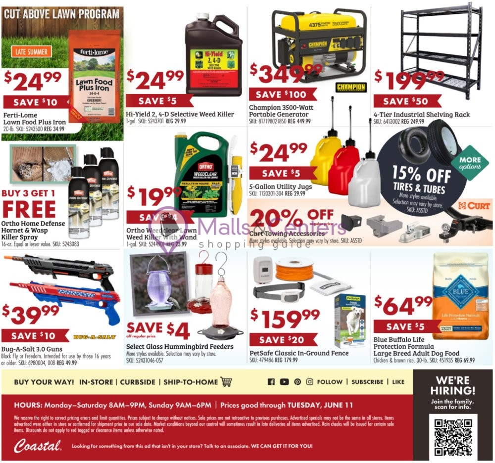 Weekly ad for Coastal Farm valid: 06/05/2024 - 06/11/2024, page 8