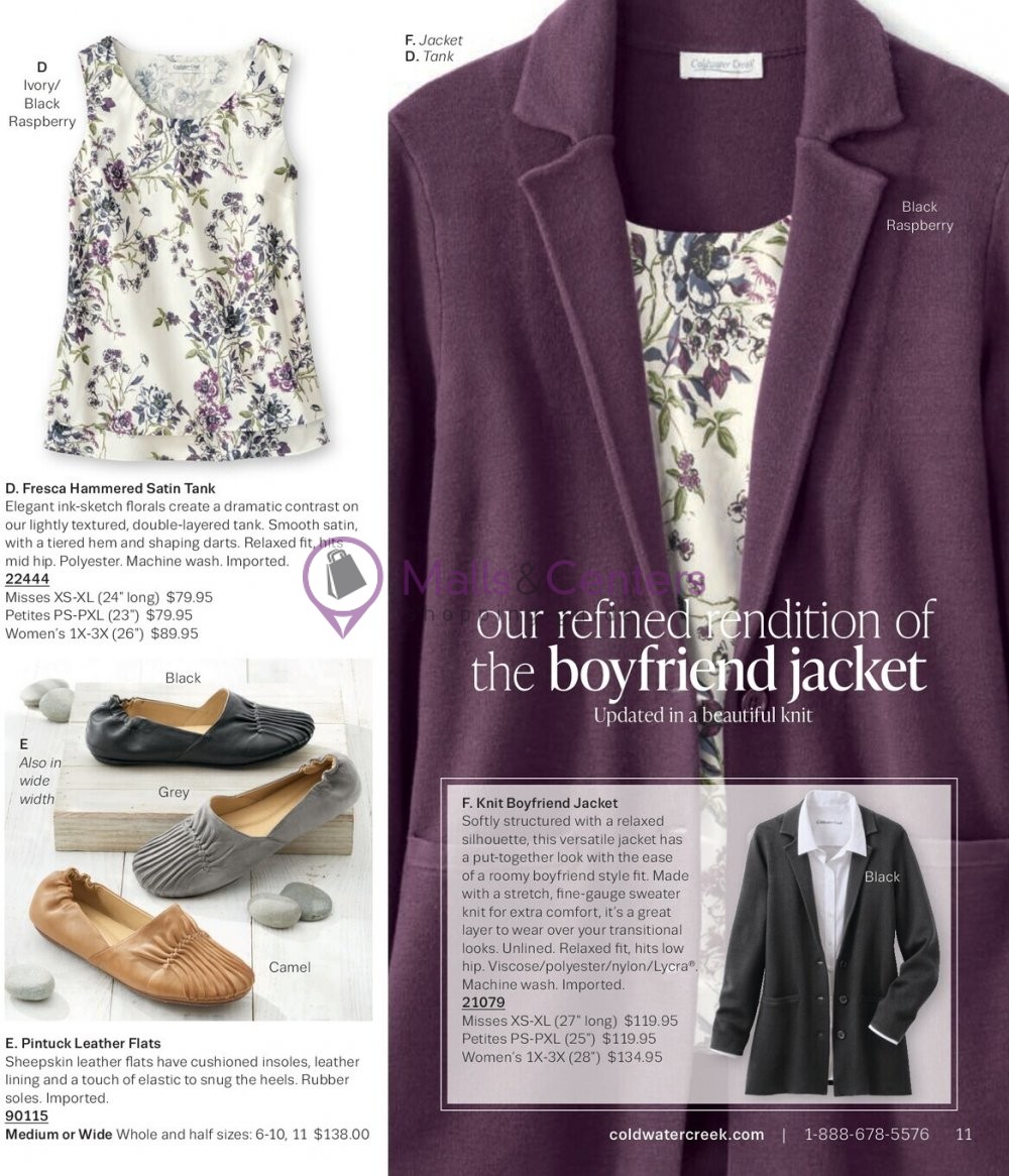 Weekly ad for Coldwater Creek valid: 09/01/2023 - 09/30/2023, page 11