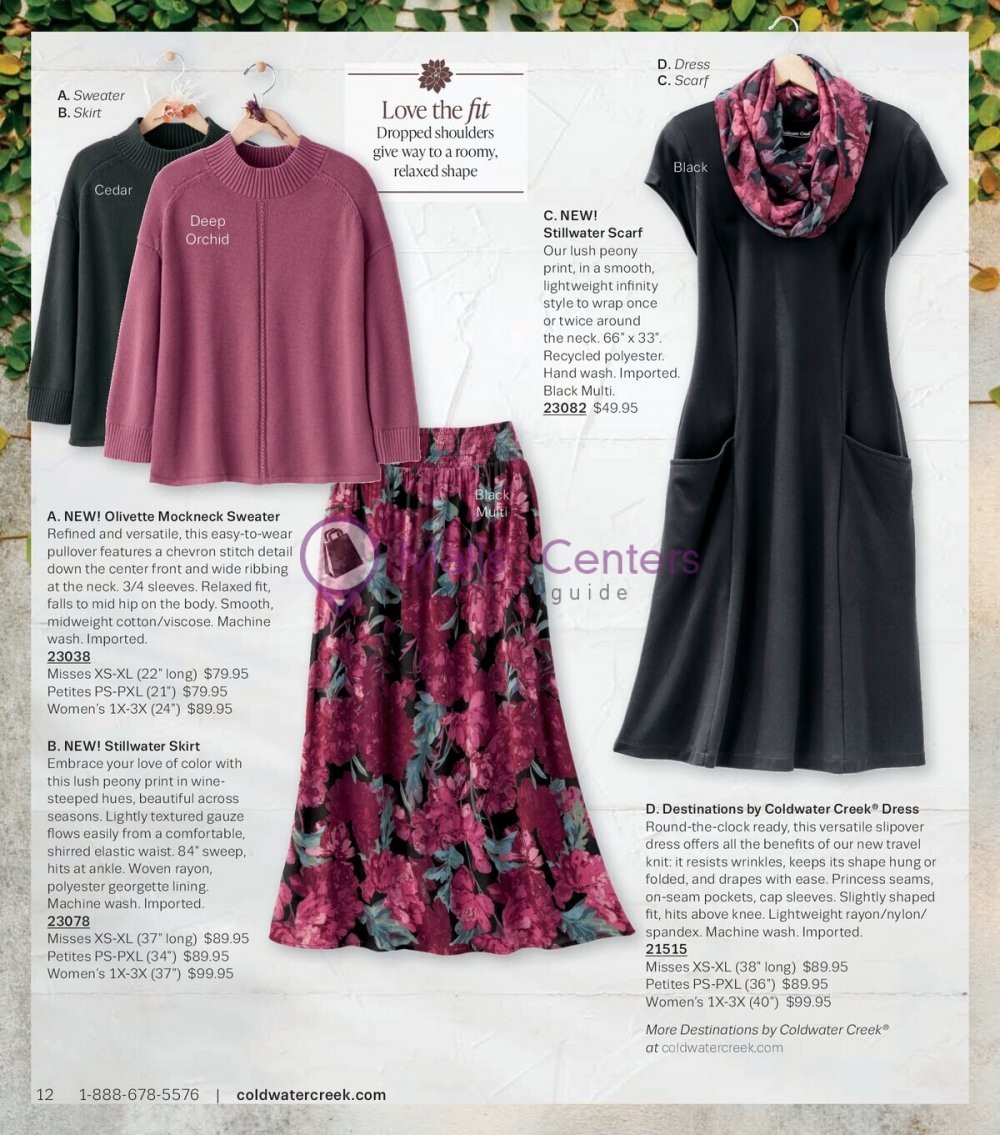 Weekly ad for Coldwater Creek valid: 09/01/2023 - 09/30/2023, page 12