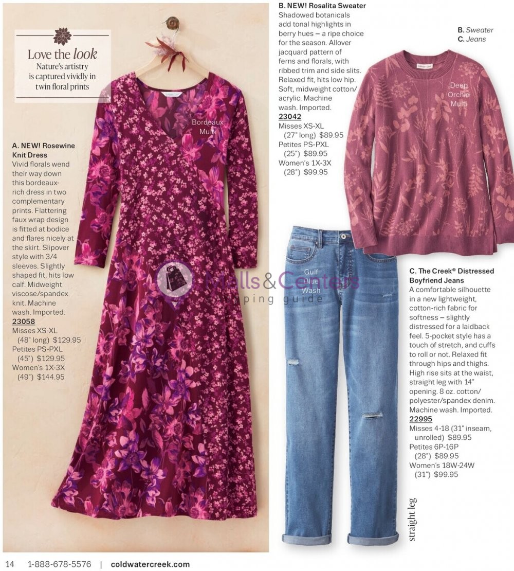 Weekly ad for Coldwater Creek valid: 09/01/2023 - 09/30/2023, page 14