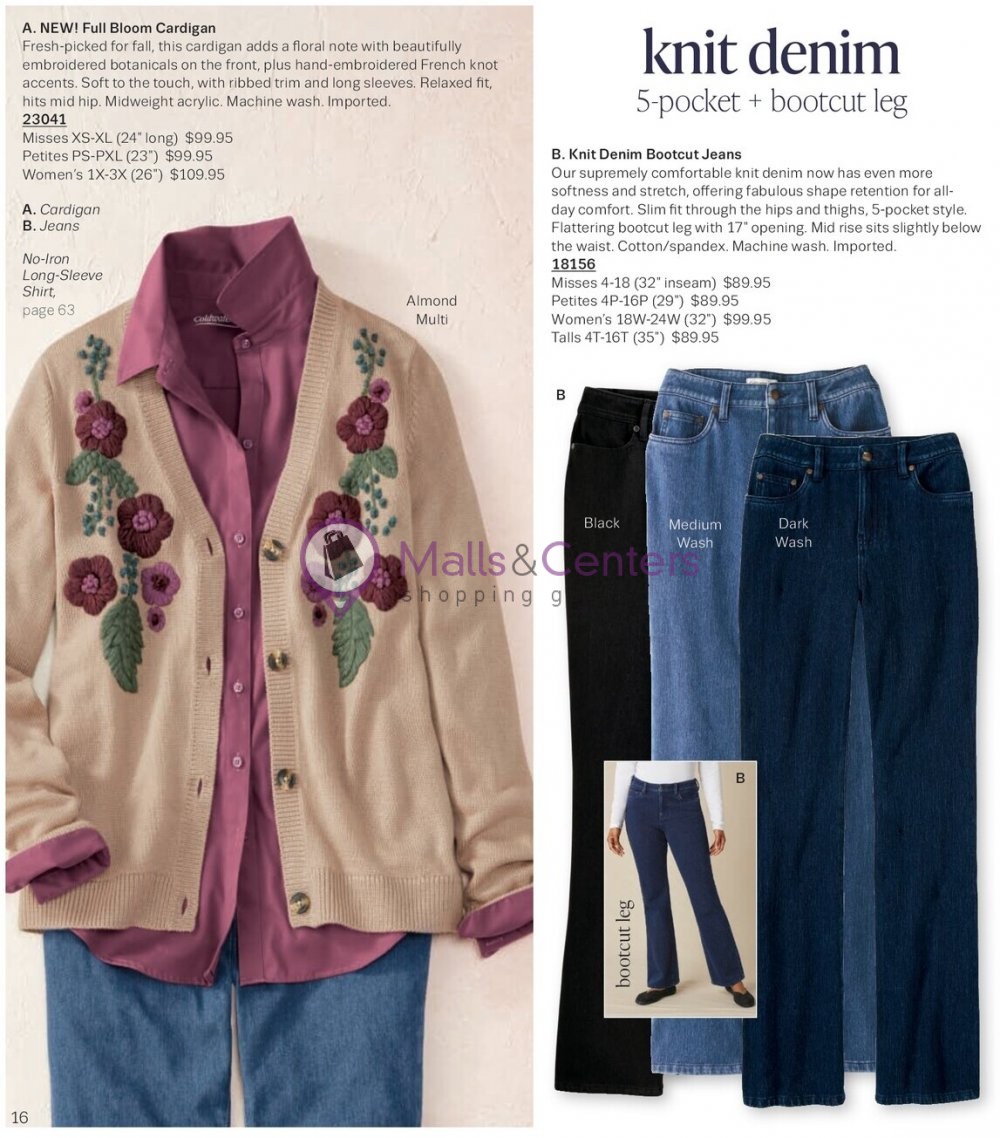 Weekly ad for Coldwater Creek valid: 09/01/2023 - 09/30/2023, page 16