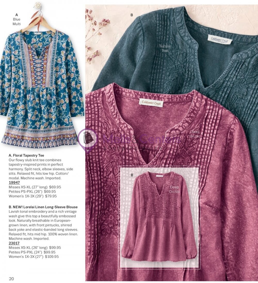 Weekly ad for Coldwater Creek valid: 09/01/2023 - 09/30/2023, page 20