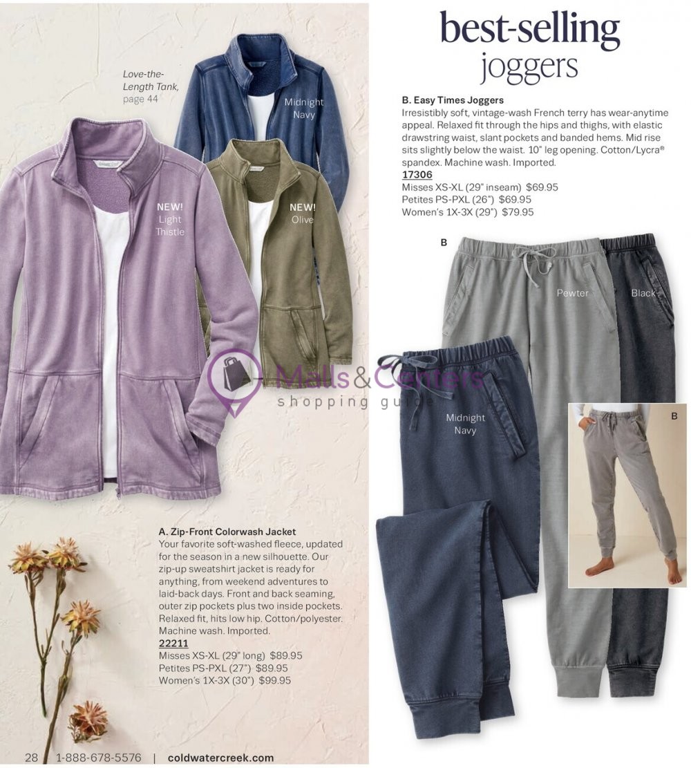 Weekly ad for Coldwater Creek valid: 09/01/2023 - 09/30/2023, page 28