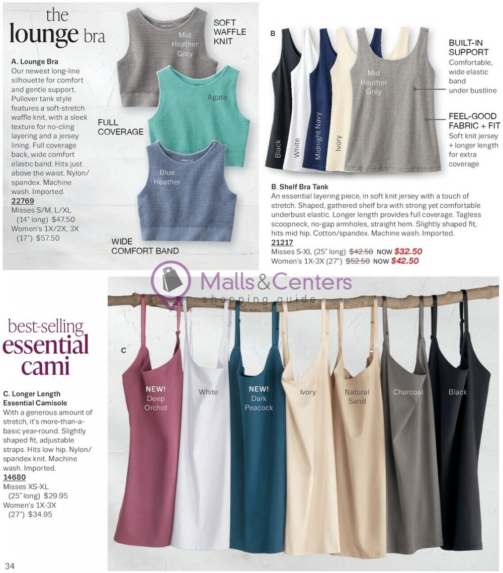 Weekly ad for Coldwater Creek valid: 09/01/2023 - 09/30/2023, page 34