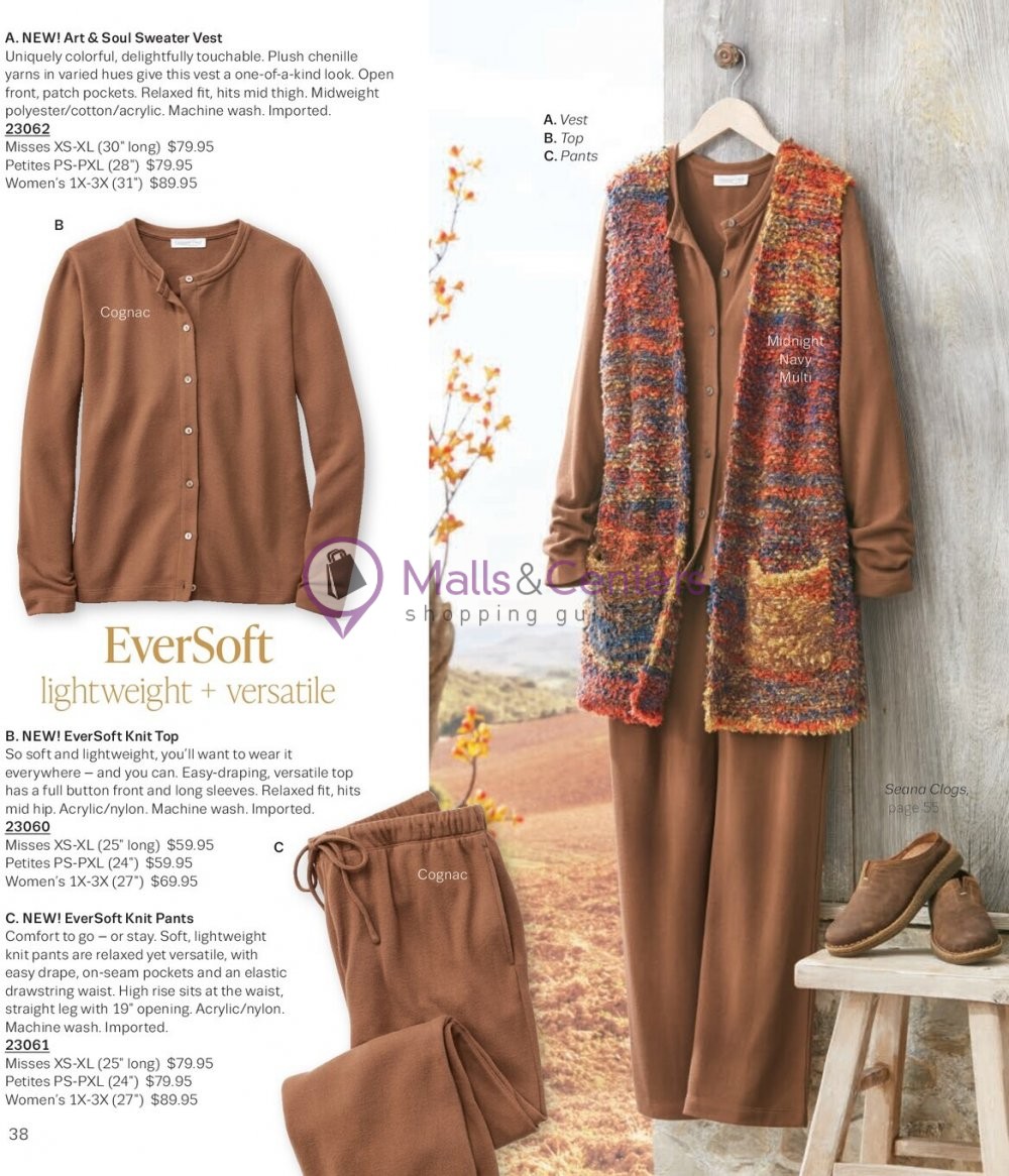 Weekly ad for Coldwater Creek valid: 09/01/2023 - 09/30/2023, page 38