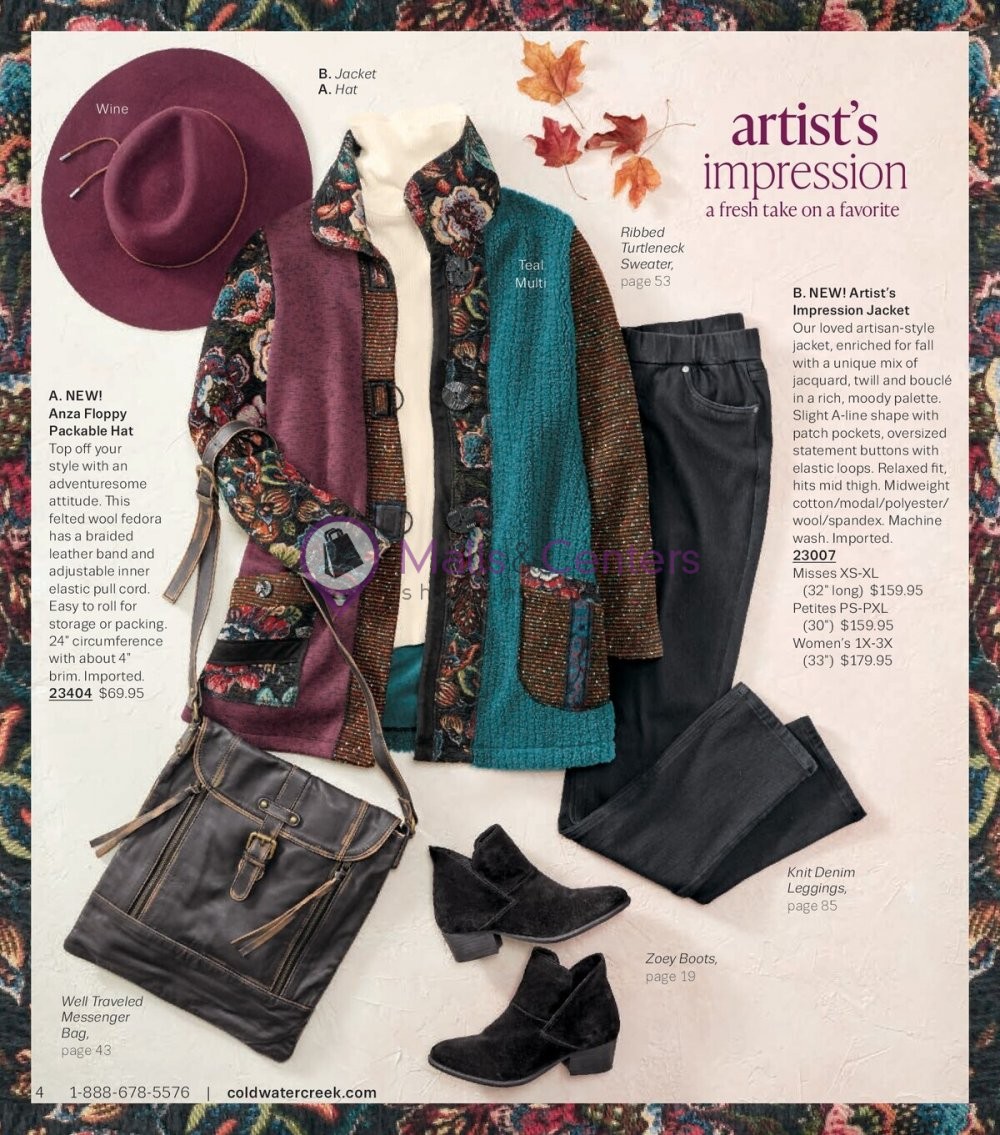 Weekly ad for Coldwater Creek valid: 09/01/2023 - 09/30/2023, page 4