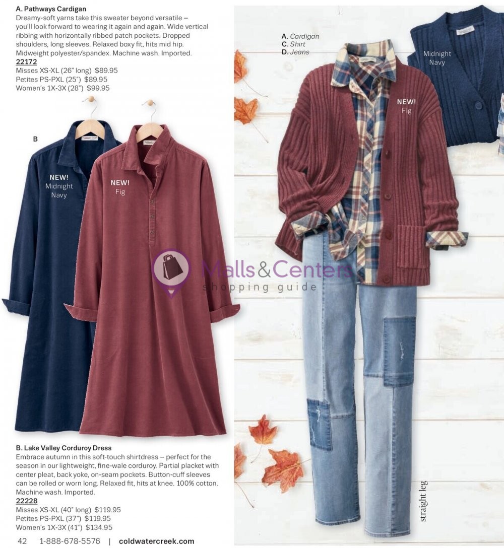 Weekly ad for Coldwater Creek valid: 09/01/2023 - 09/30/2023, page 42