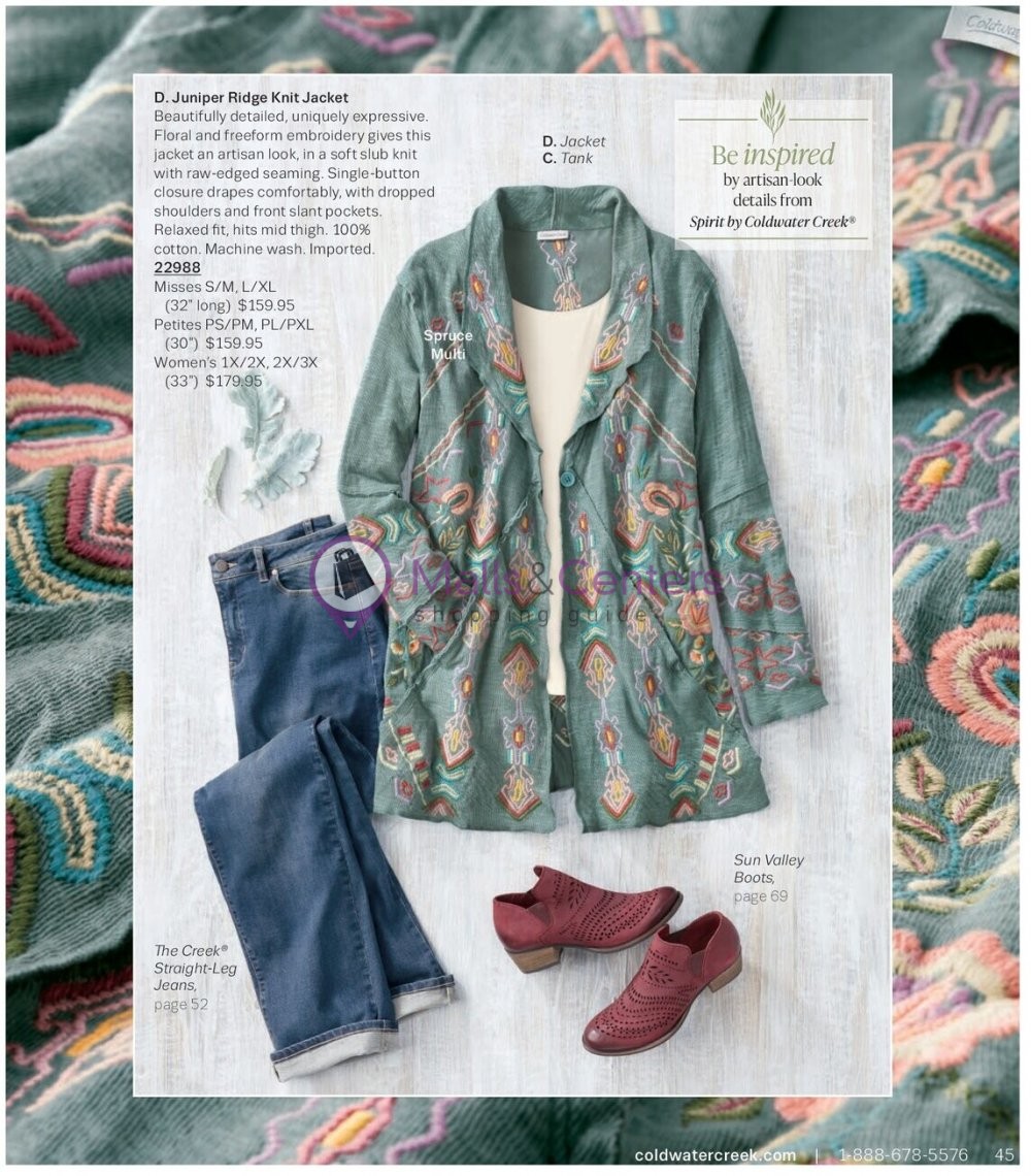 Weekly ad for Coldwater Creek valid: 09/01/2023 - 09/30/2023, page 45