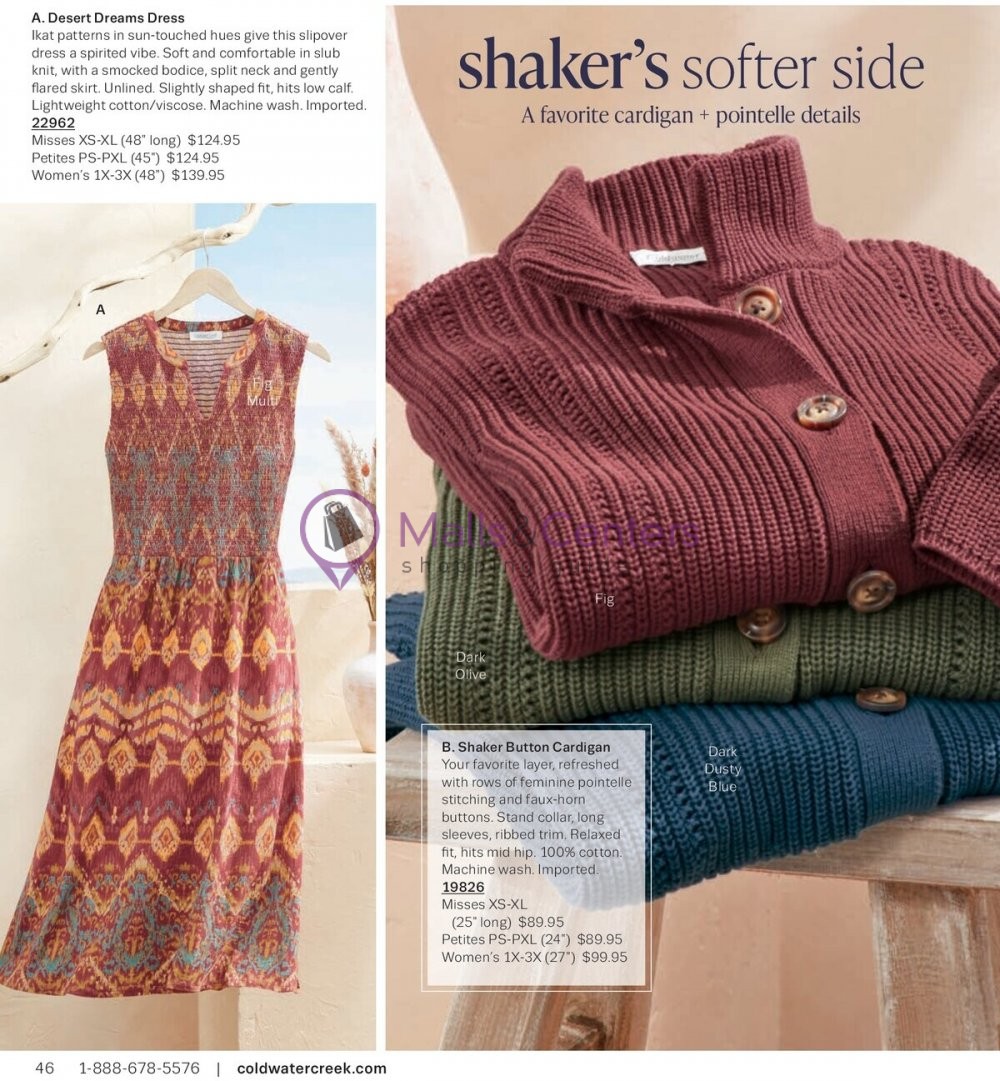 Weekly ad for Coldwater Creek valid: 09/01/2023 - 09/30/2023, page 46