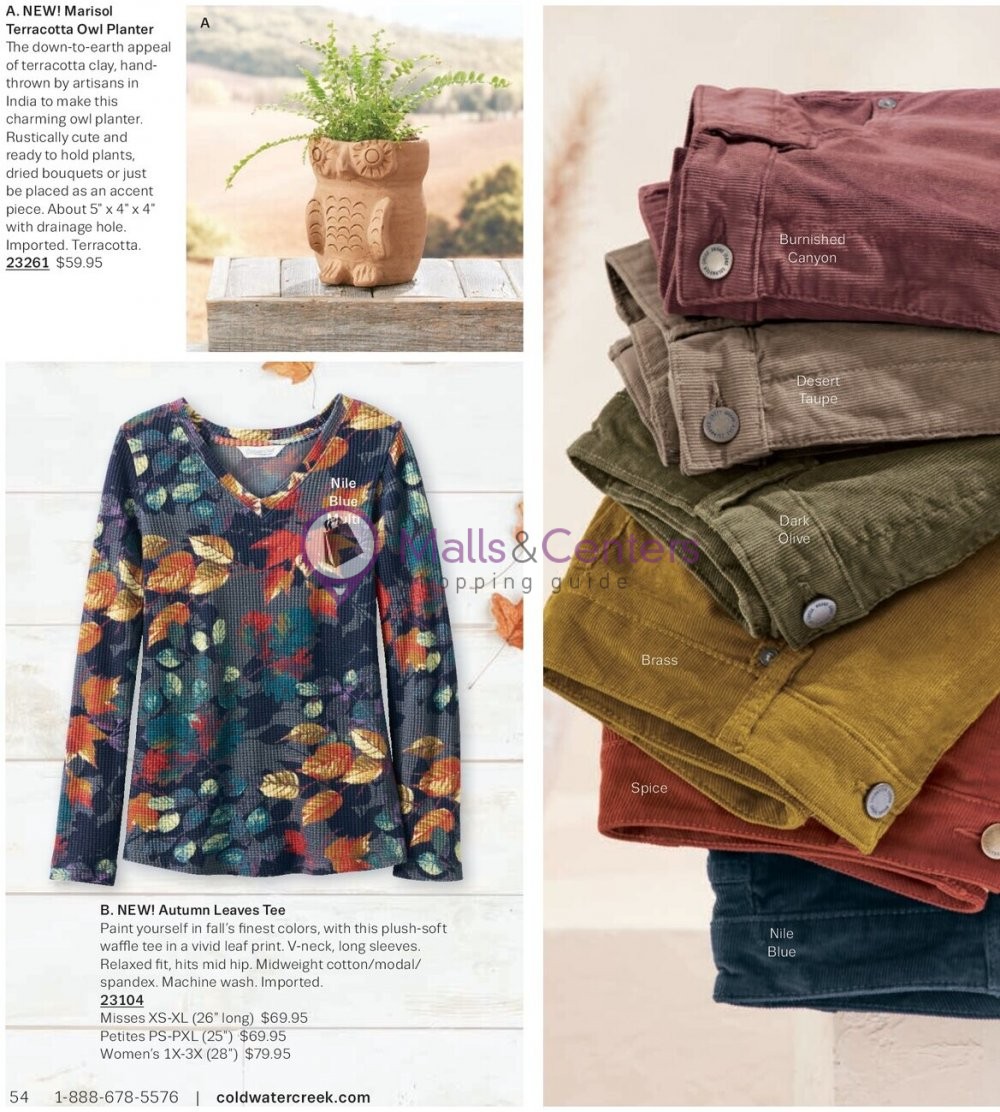 Weekly ad for Coldwater Creek valid: 09/01/2023 - 09/30/2023, page 54