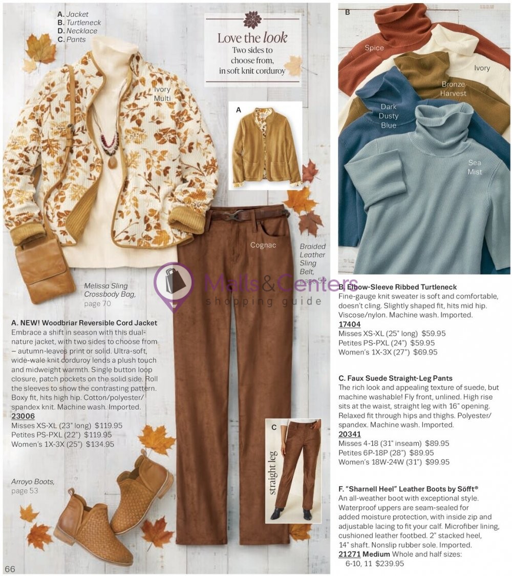 Weekly ad for Coldwater Creek valid: 09/01/2023 - 09/30/2023, page 66