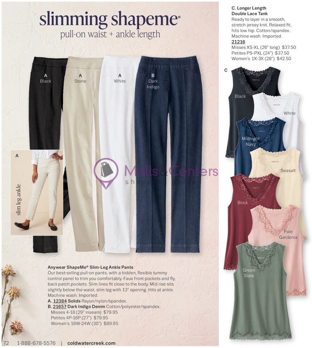 Weekly ad for Coldwater Creek valid: 09/01/2023 - 09/30/2023, page 72