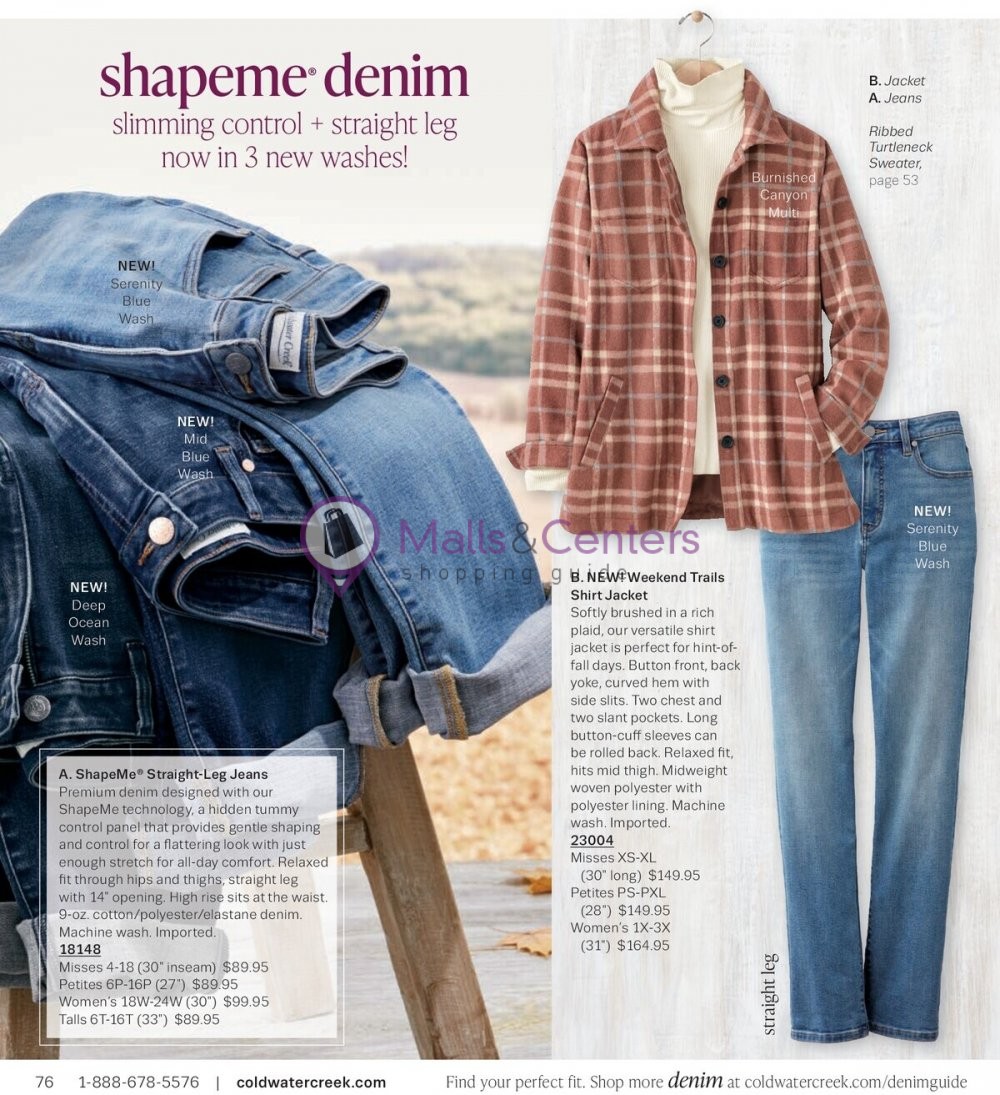 Weekly ad for Coldwater Creek valid: 09/01/2023 - 09/30/2023, page 76