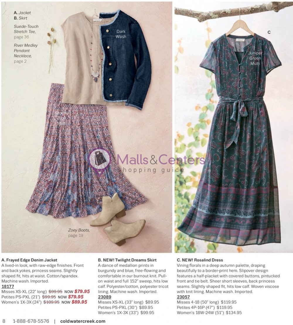 Weekly ad for Coldwater Creek valid: 09/01/2023 - 09/30/2023, page 8