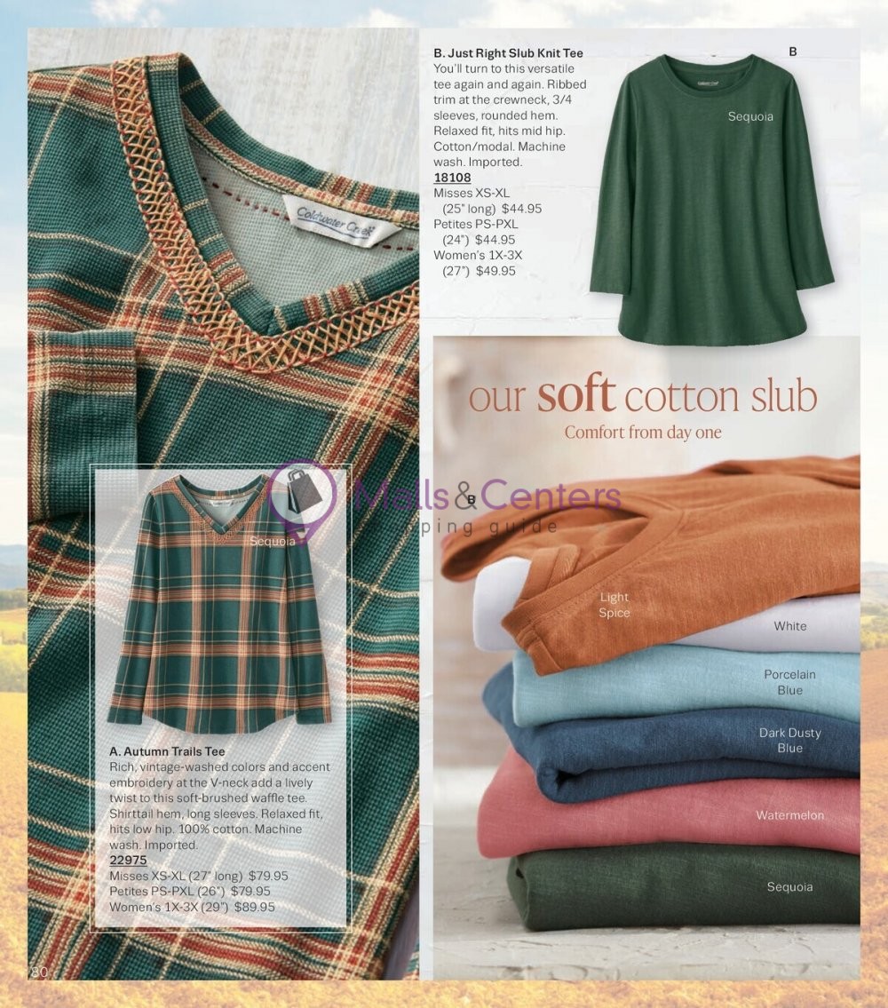 Weekly ad for Coldwater Creek valid: 09/01/2023 - 09/30/2023, page 80