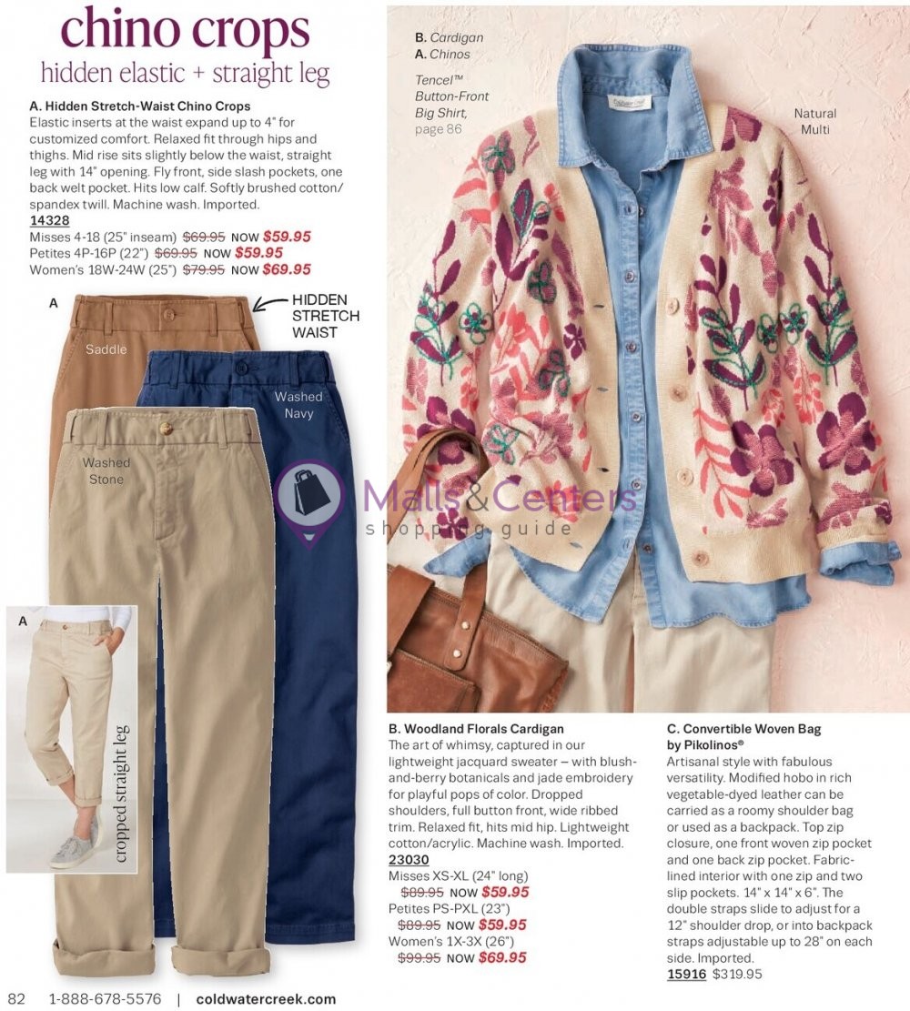 Weekly ad for Coldwater Creek valid: 09/01/2023 - 09/30/2023, page 82
