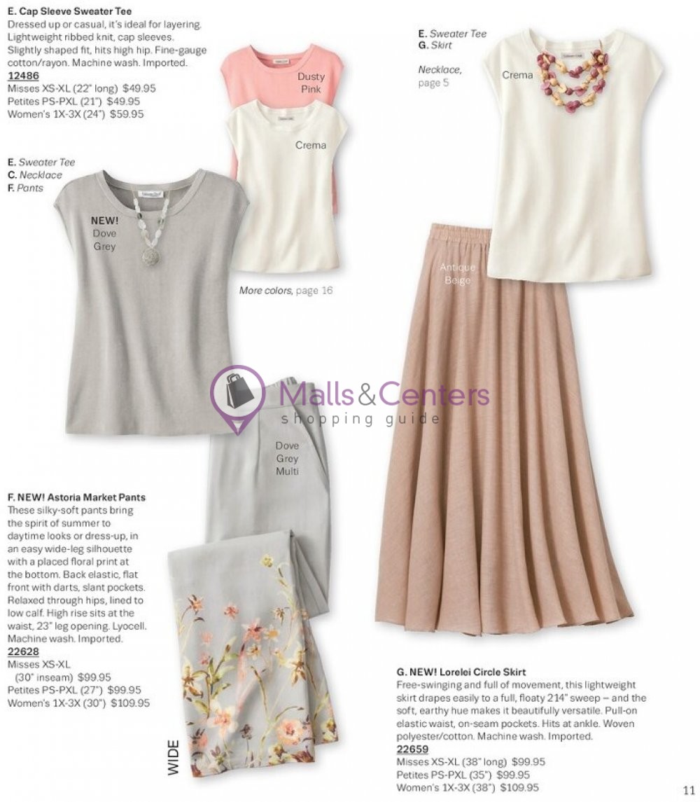 Weekly ad for Coldwater Creek valid: 05/01/2023 - 05/31/2023, page 11