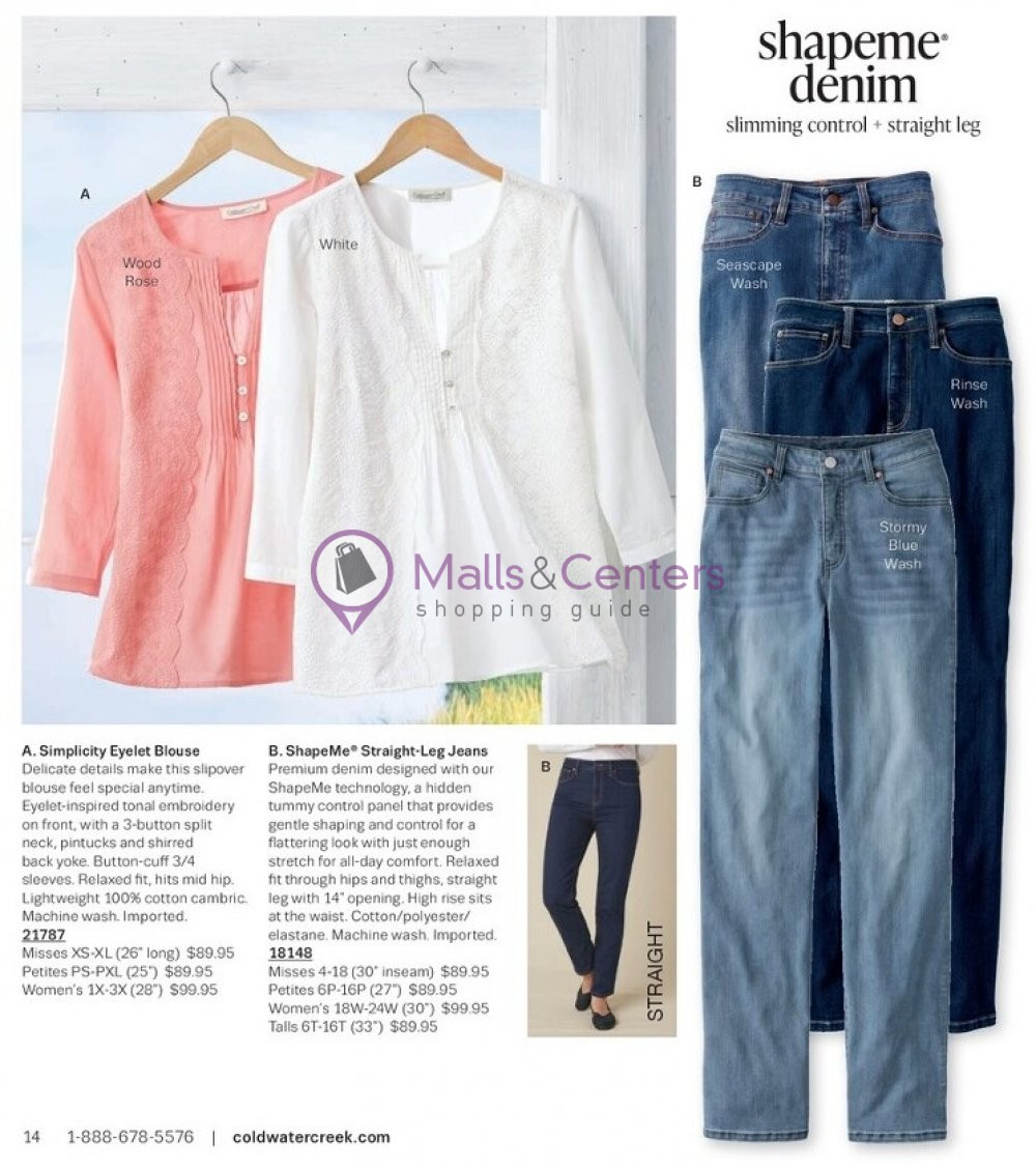 Weekly ad for Coldwater Creek valid: 05/01/2023 - 05/31/2023, page 14