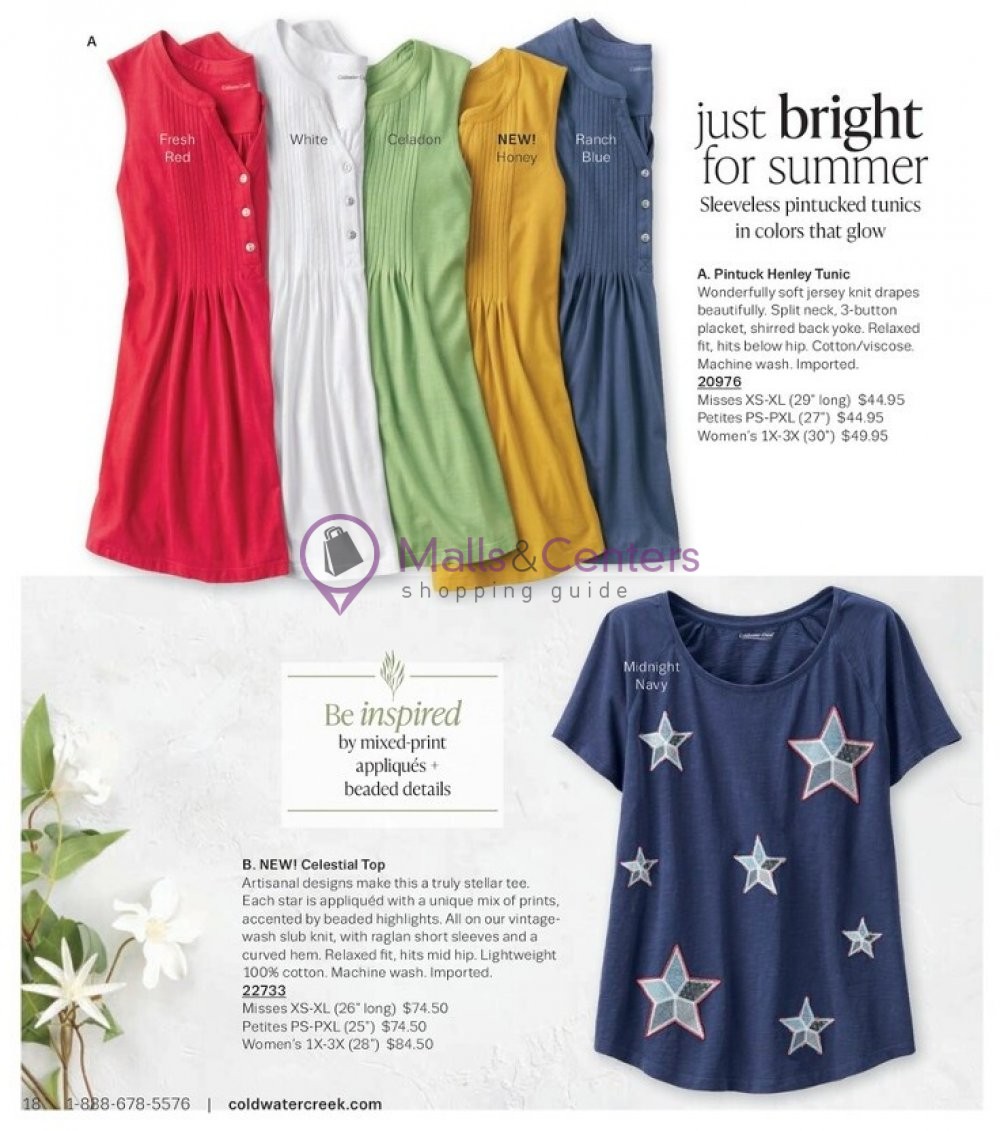 Weekly ad for Coldwater Creek valid: 05/01/2023 - 05/31/2023, page 18