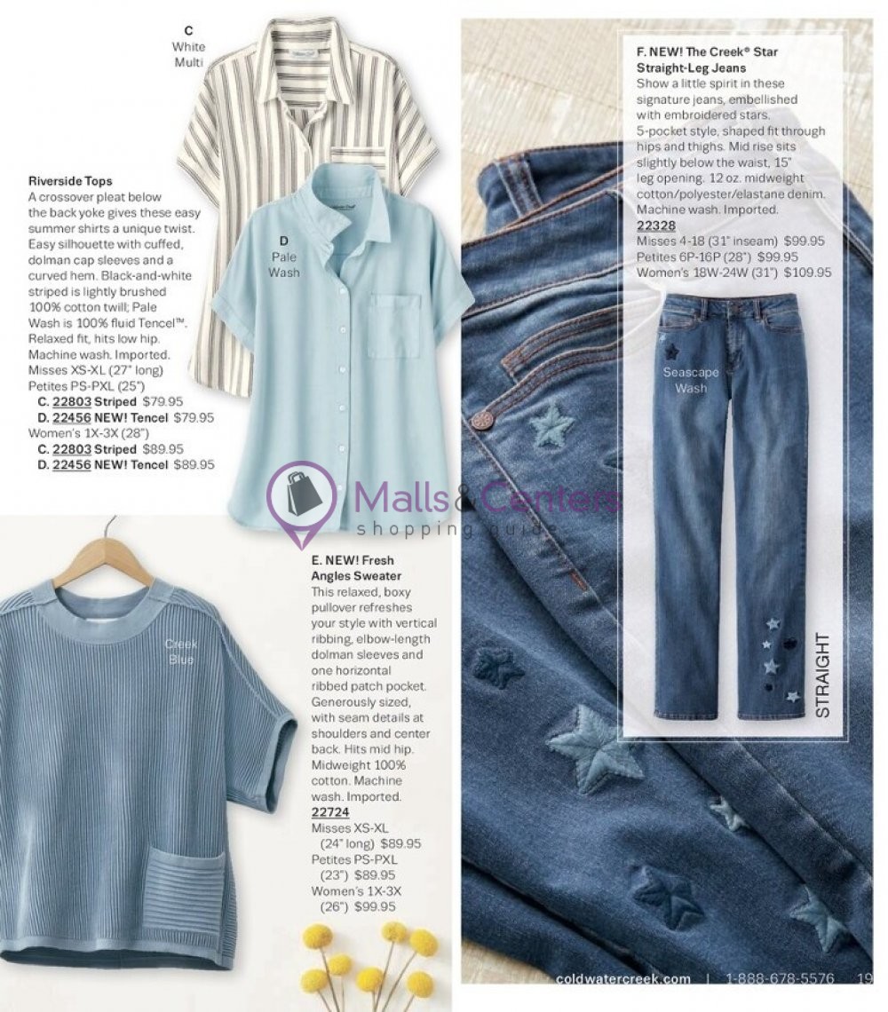 Weekly ad for Coldwater Creek valid: 05/01/2023 - 05/31/2023, page 19