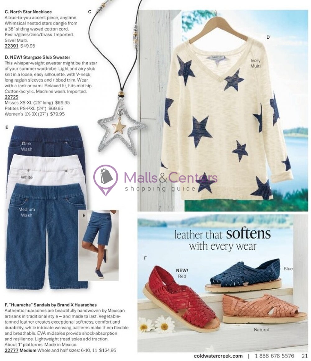 Weekly ad for Coldwater Creek valid: 05/01/2023 - 05/31/2023, page 21