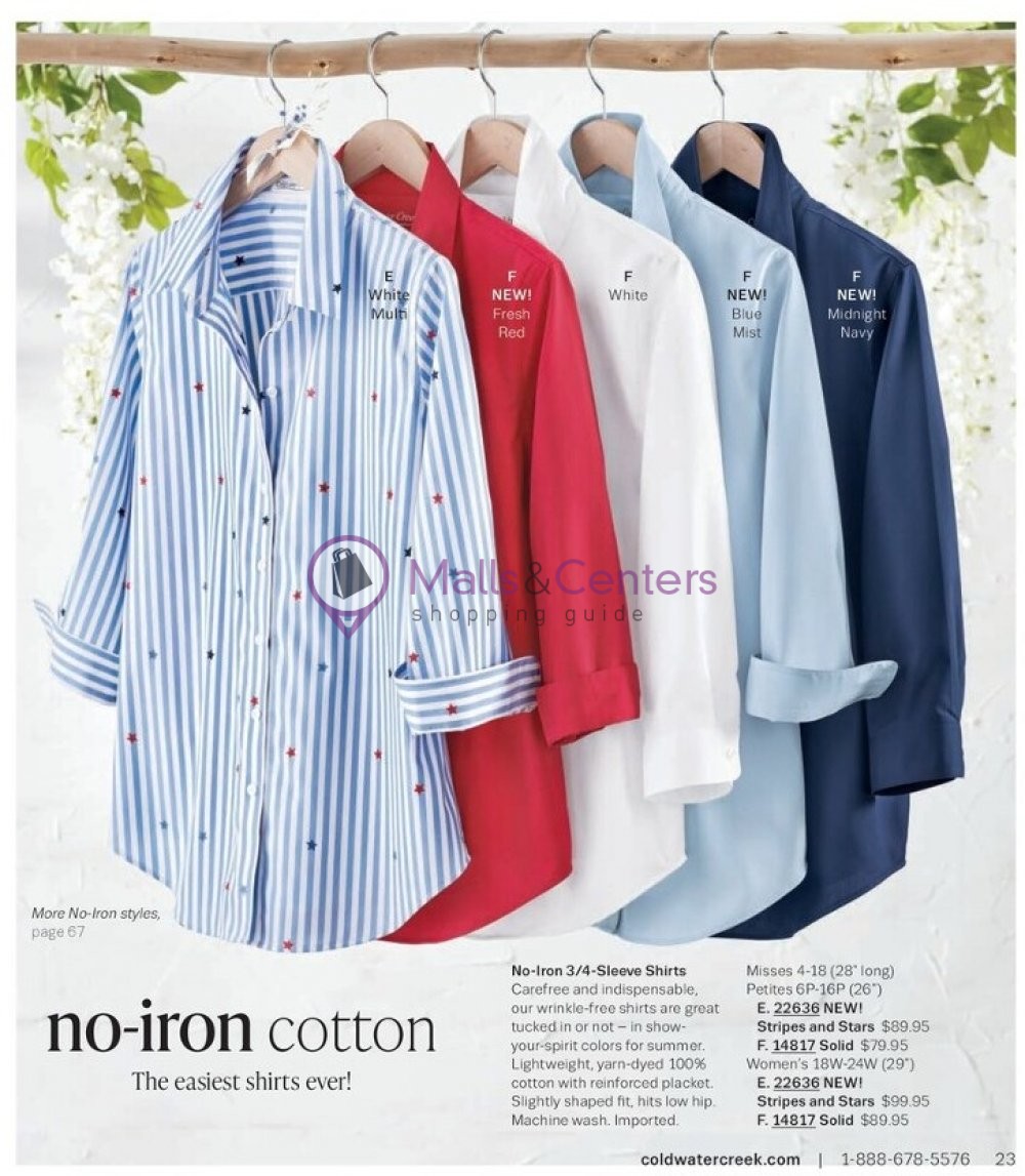 Weekly ad for Coldwater Creek valid: 05/01/2023 - 05/31/2023, page 23