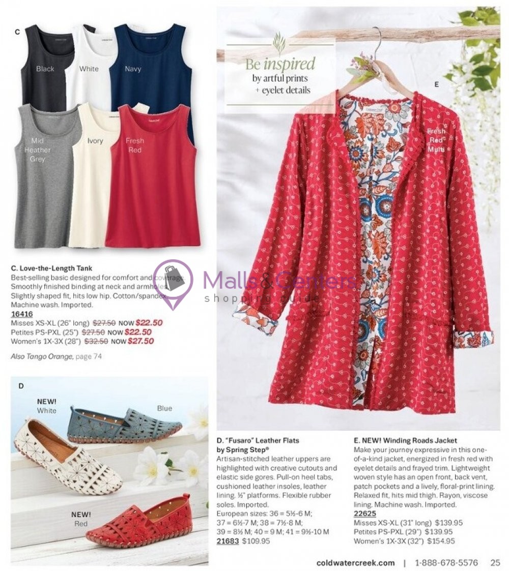 Weekly ad for Coldwater Creek valid: 05/01/2023 - 05/31/2023, page 25