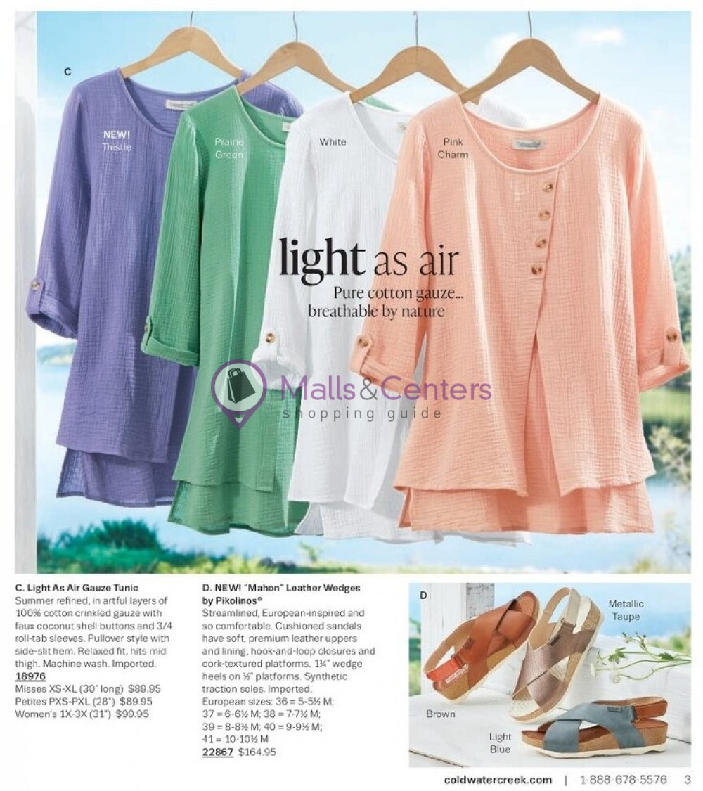 Weekly ad for Coldwater Creek valid: 05/01/2023 - 05/31/2023, page 3