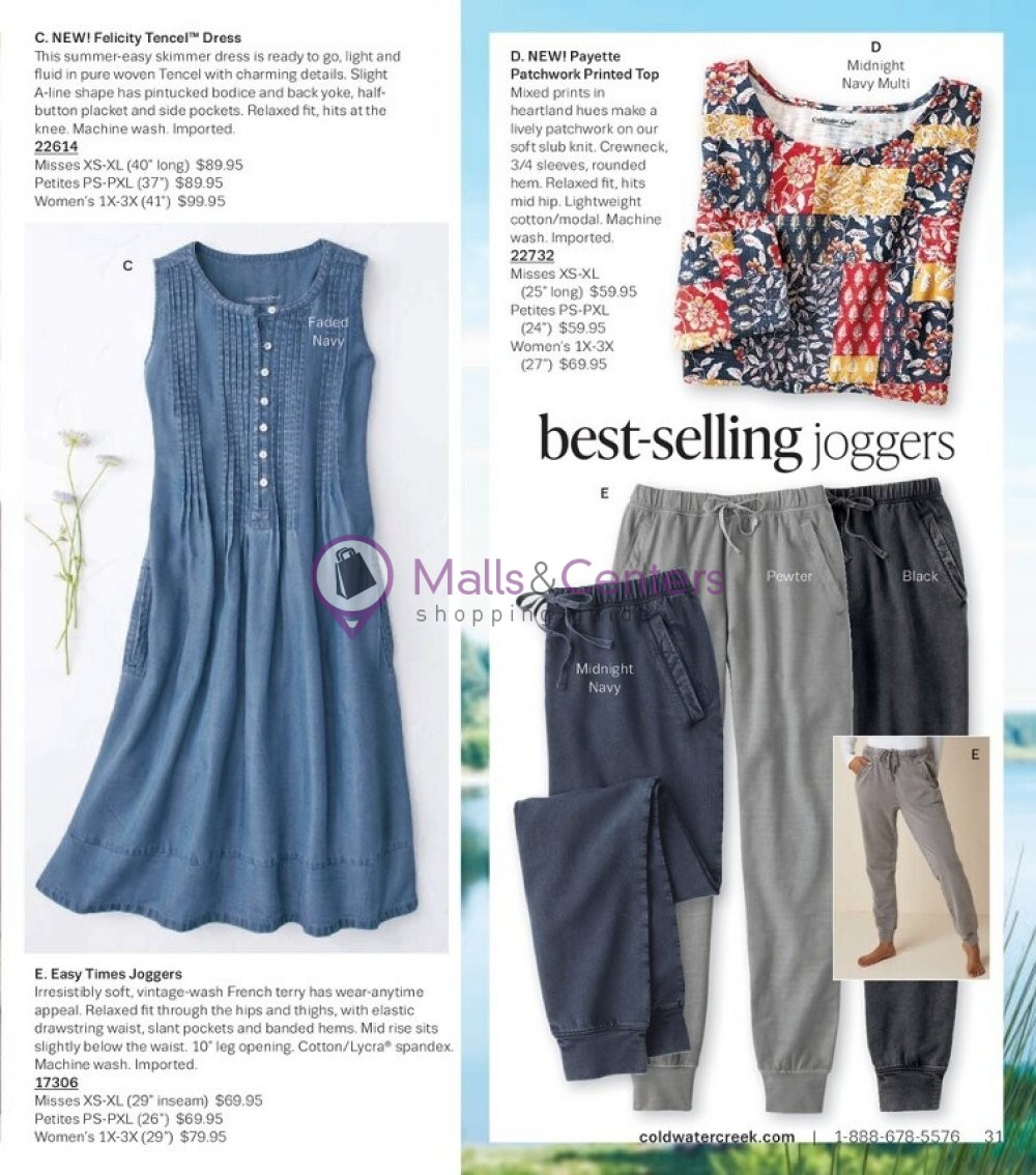 Weekly ad for Coldwater Creek valid: 05/01/2023 - 05/31/2023, page 31