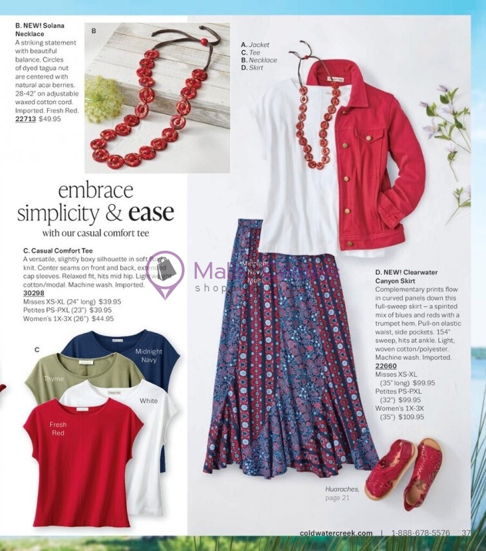 Weekly ad for Coldwater Creek valid: 05/01/2023 - 05/31/2023, page 37