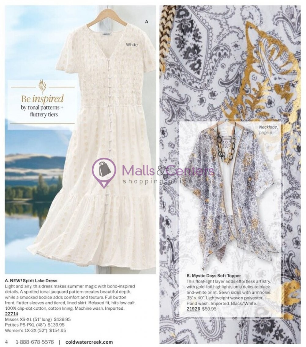 Weekly ad for Coldwater Creek valid: 05/01/2023 - 05/31/2023, page 4