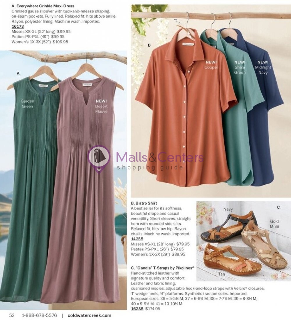 Weekly ad for Coldwater Creek valid: 05/01/2023 - 05/31/2023, page 52