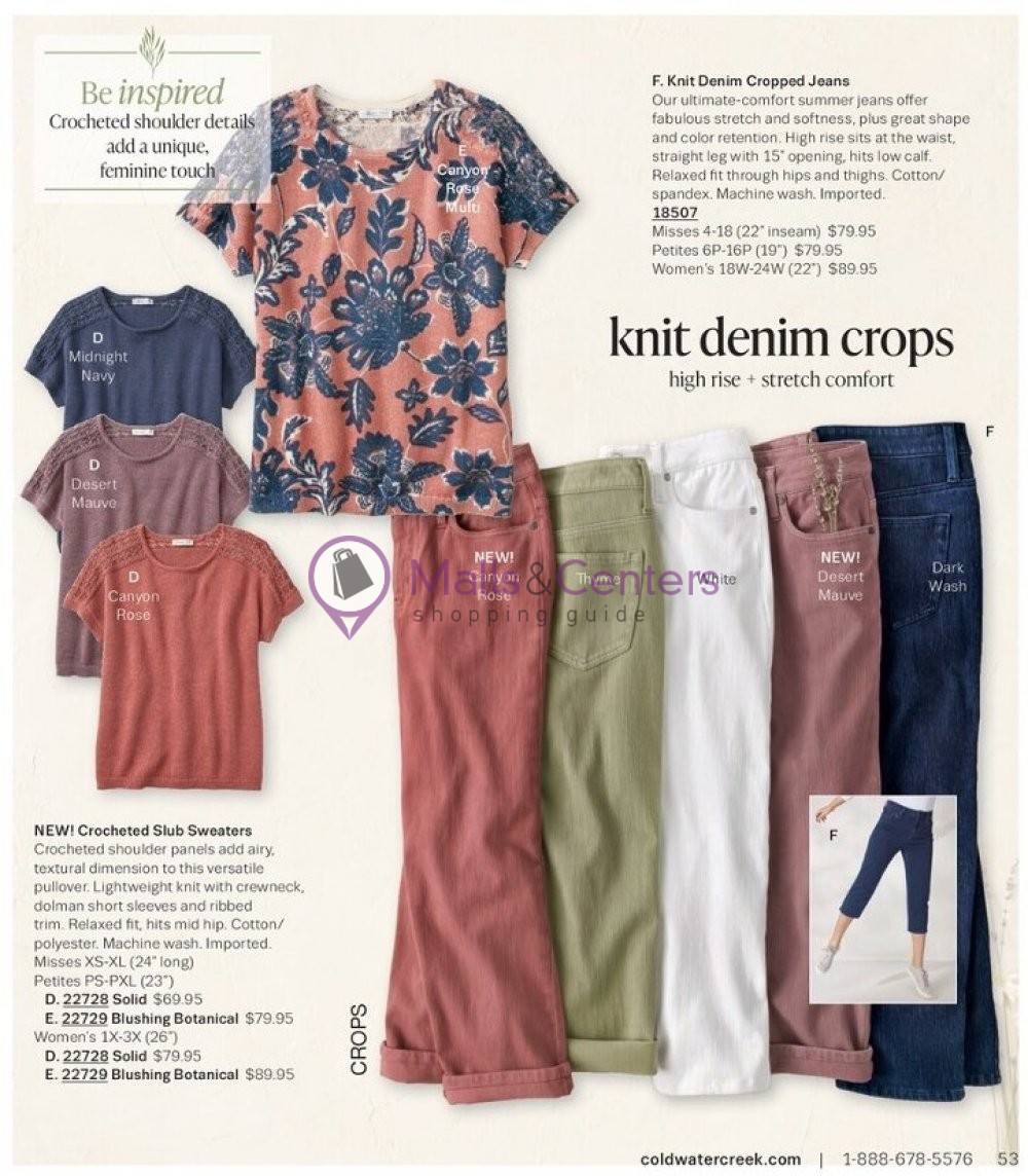 Weekly ad for Coldwater Creek valid: 05/01/2023 - 05/31/2023, page 53