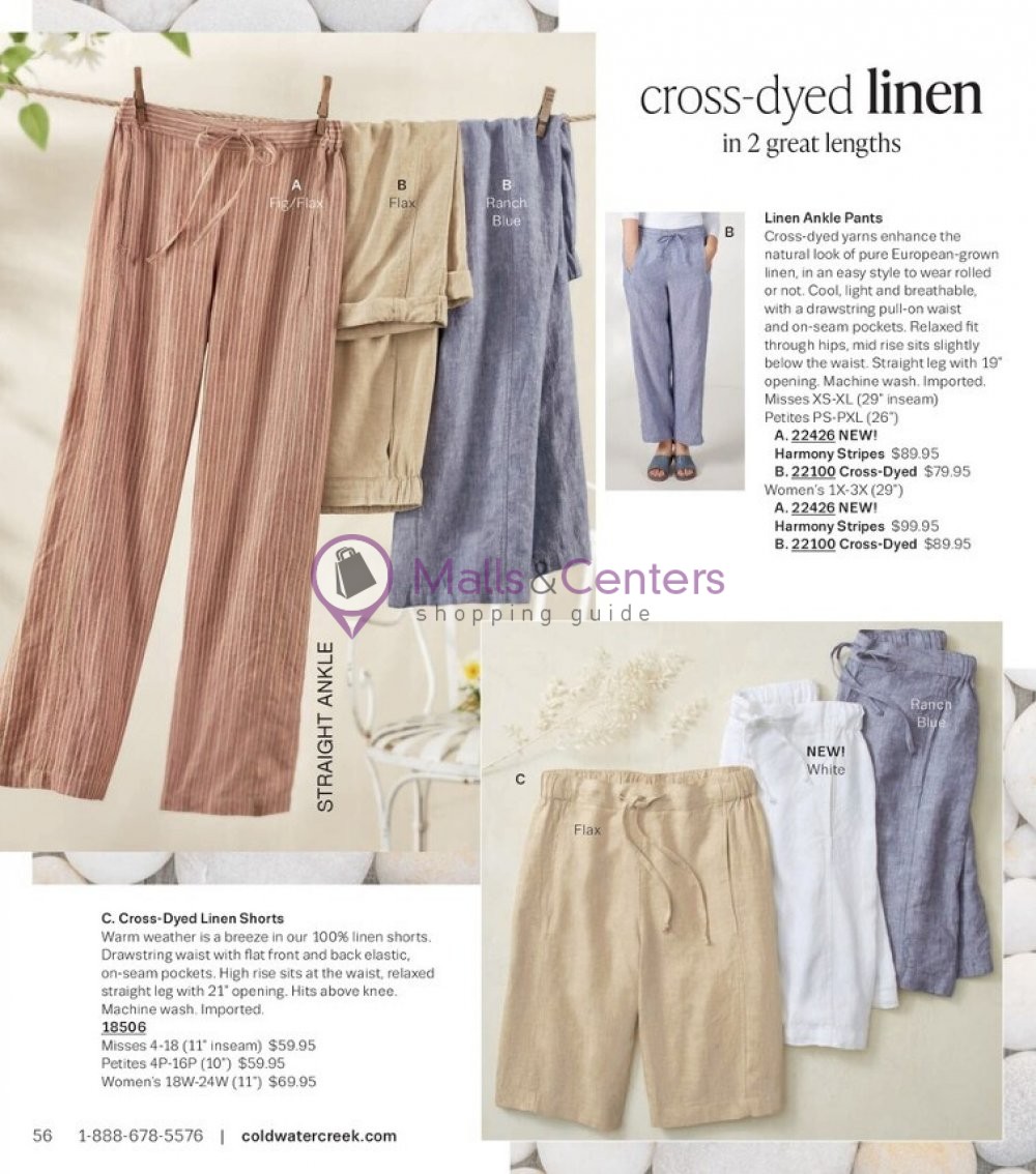 Weekly ad for Coldwater Creek valid: 05/01/2023 - 05/31/2023, page 56