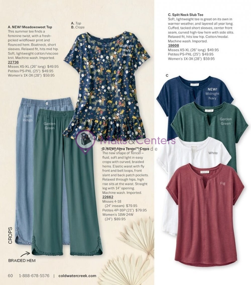 Weekly ad for Coldwater Creek valid: 05/01/2023 - 05/31/2023, page 60