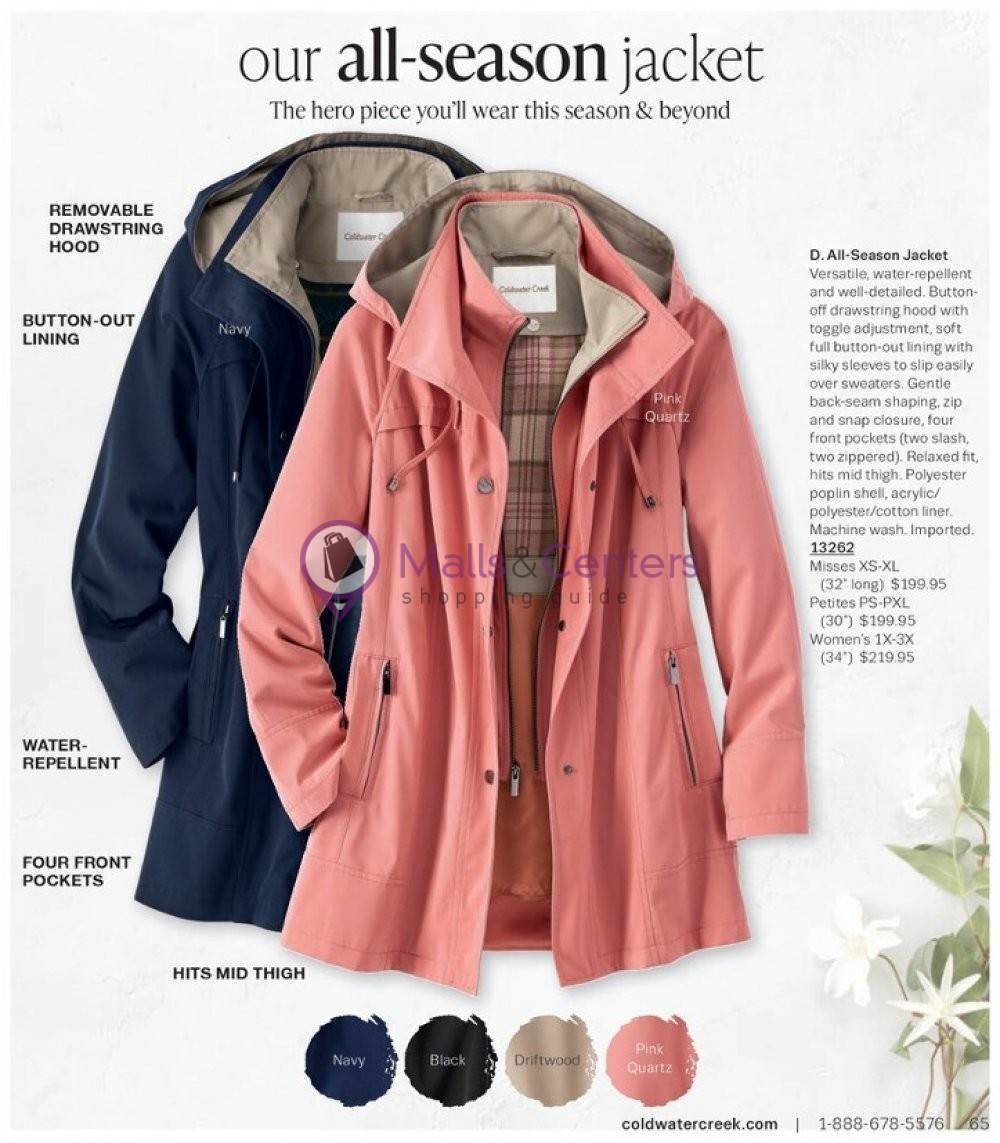 Weekly ad for Coldwater Creek valid: 05/01/2023 - 05/31/2023, page 65