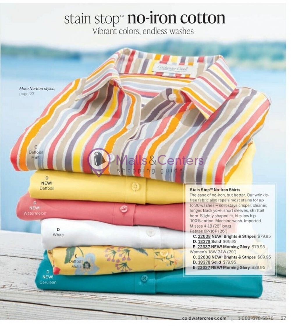 Weekly ad for Coldwater Creek valid: 05/01/2023 - 05/31/2023, page 67