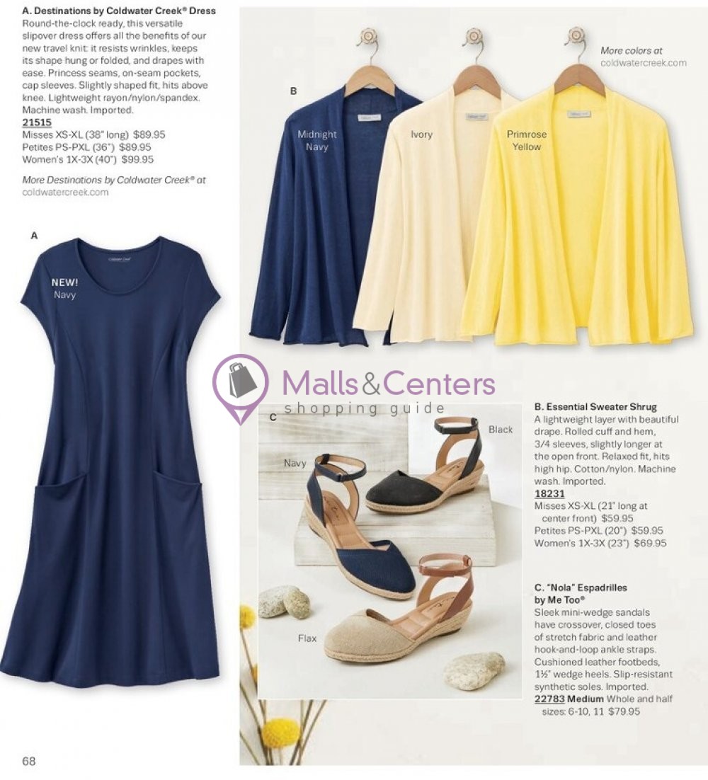 Weekly ad for Coldwater Creek valid: 05/01/2023 - 05/31/2023, page 68