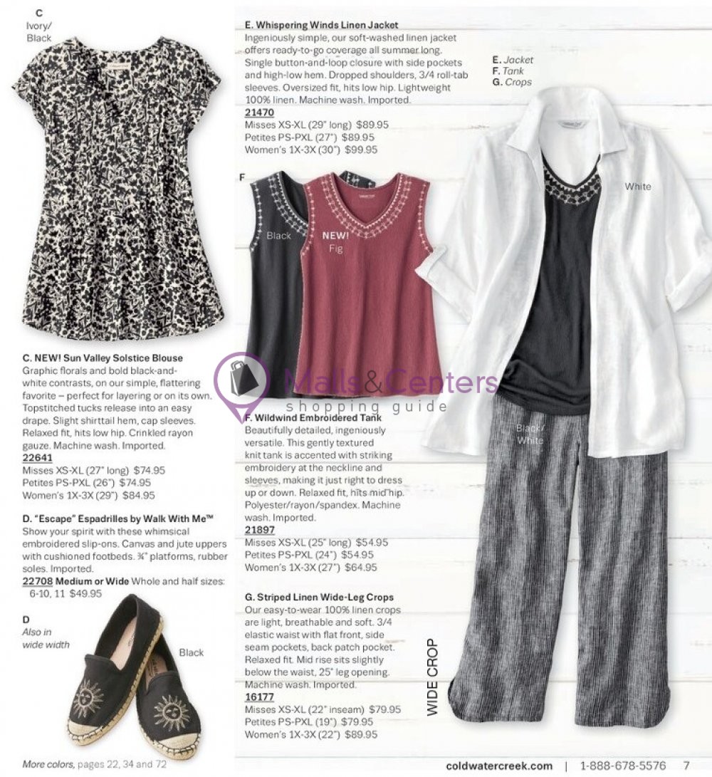 Weekly ad for Coldwater Creek valid: 05/01/2023 - 05/31/2023, page 7