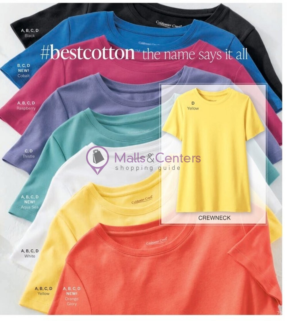 Weekly ad for Coldwater Creek valid: 05/01/2023 - 05/31/2023, page 79