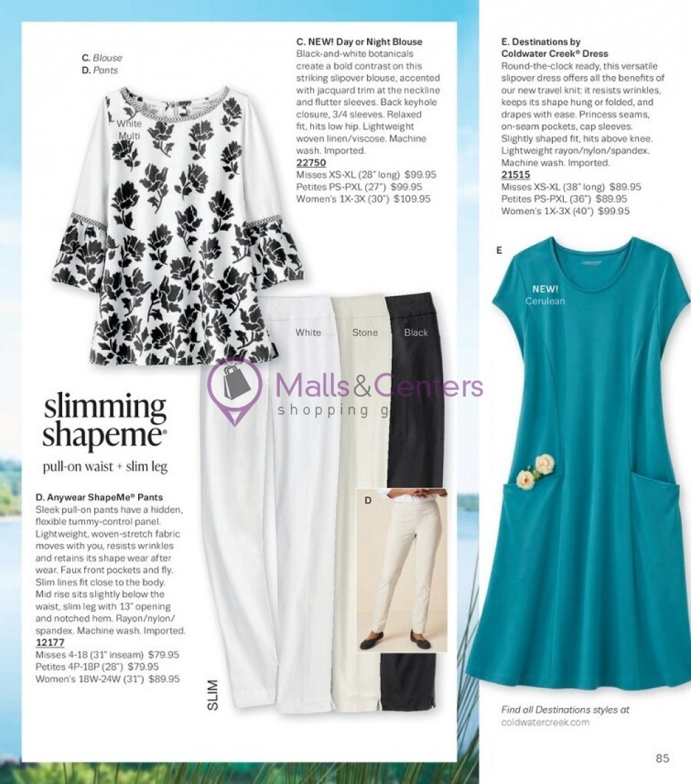 Weekly ad for Coldwater Creek valid: 05/01/2023 - 05/31/2023, page 85