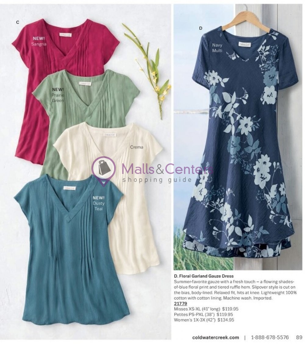 Weekly ad for Coldwater Creek valid: 05/01/2023 - 05/31/2023, page 89