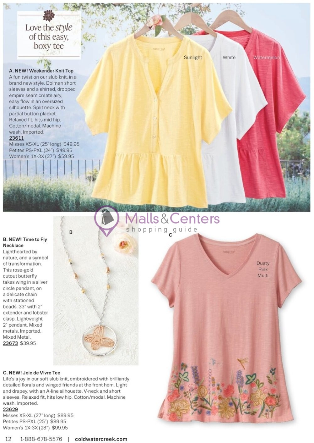 Weekly ad for Coldwater Creek valid: 05/01/2024 - 05/31/2024, page 23