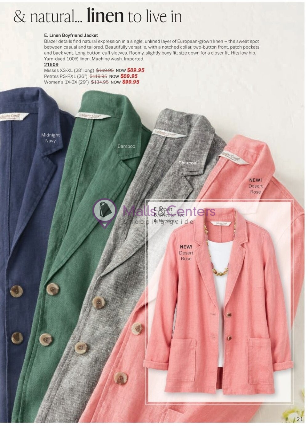 Weekly ad for Coldwater Creek valid: 05/01/2024 - 05/31/2024, page 35