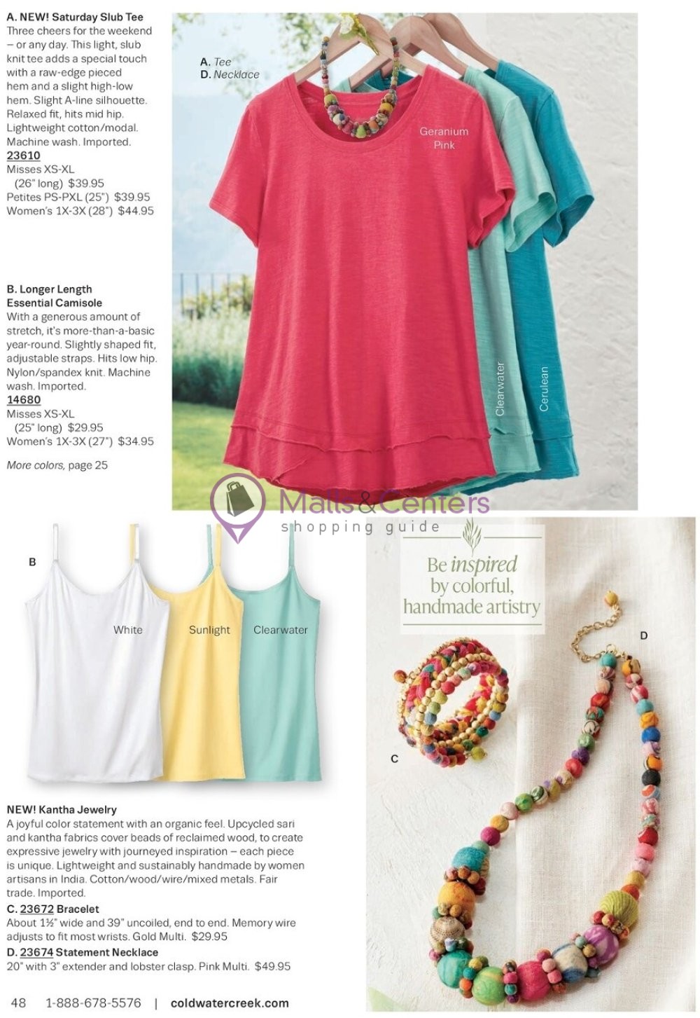 Weekly ad for Coldwater Creek valid: 05/01/2024 - 05/31/2024, page 62