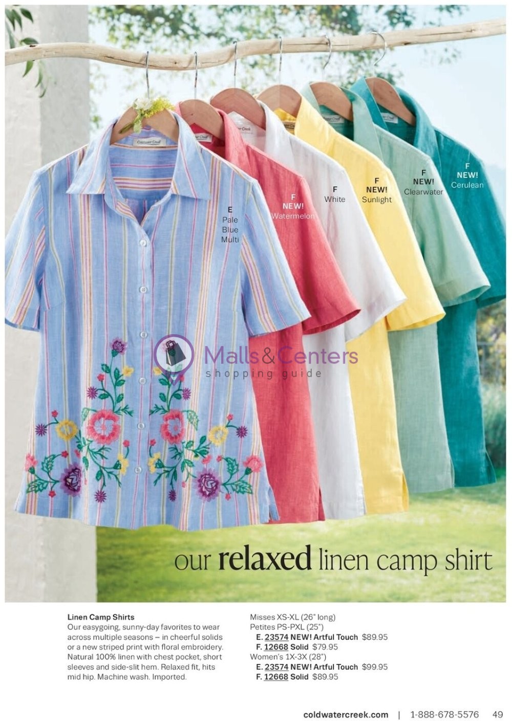 Weekly ad for Coldwater Creek valid: 05/01/2024 - 05/31/2024, page 63