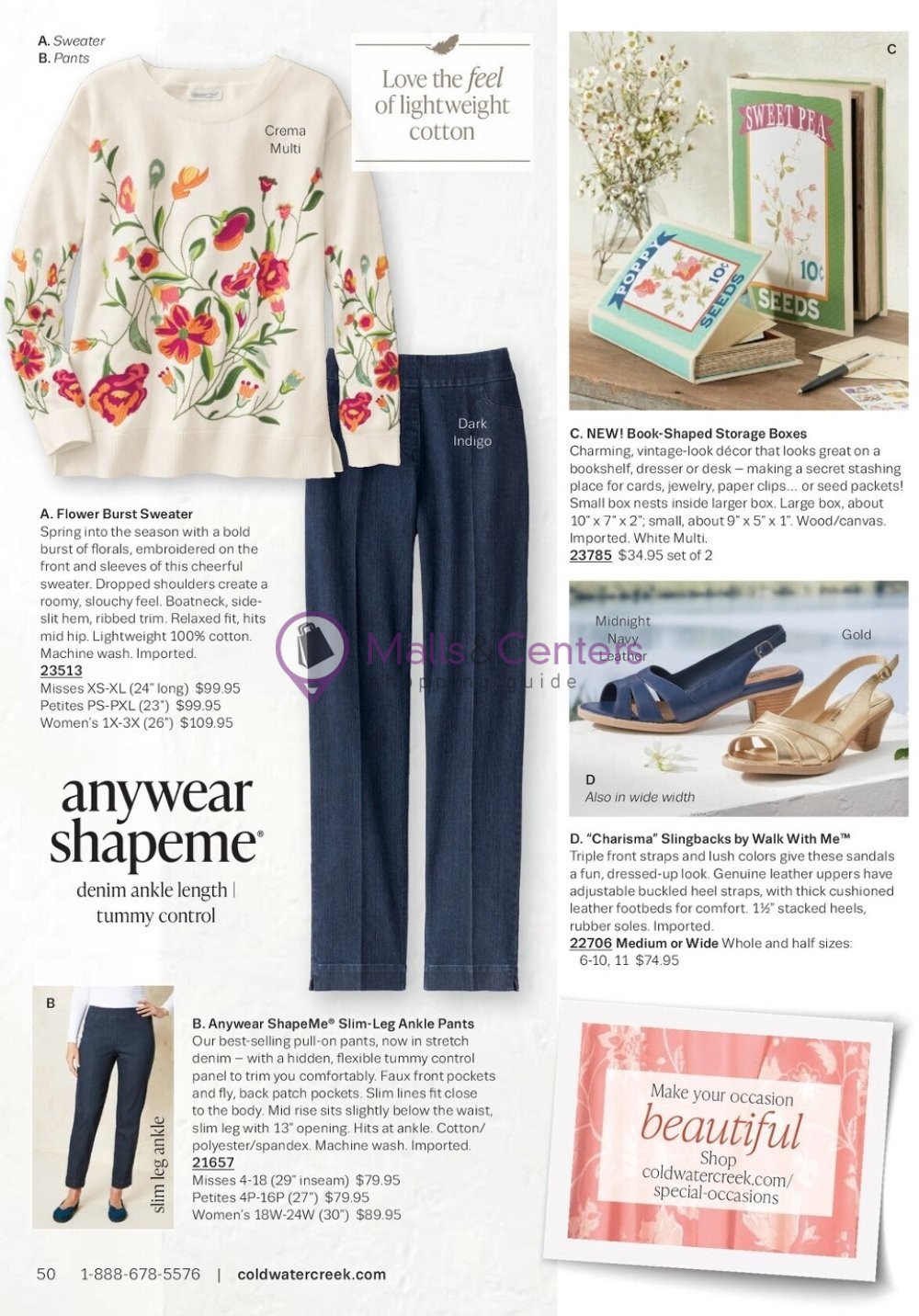 Weekly ad for Coldwater Creek valid: 05/01/2024 - 05/31/2024, page 64