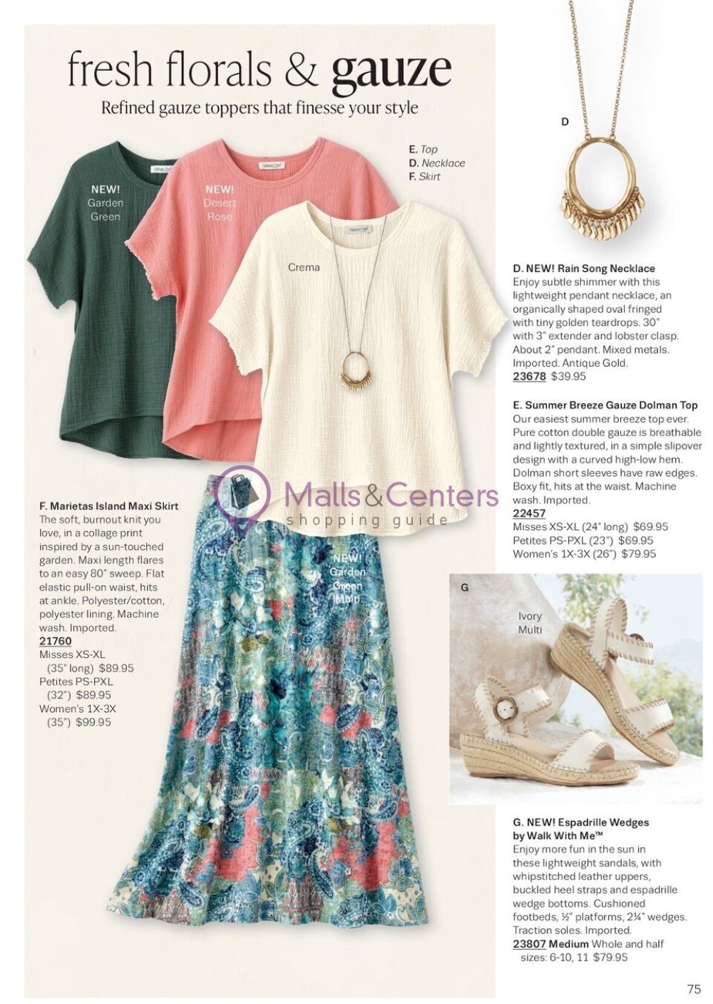 Weekly ad for Coldwater Creek valid: 05/01/2024 - 05/31/2024, page 89