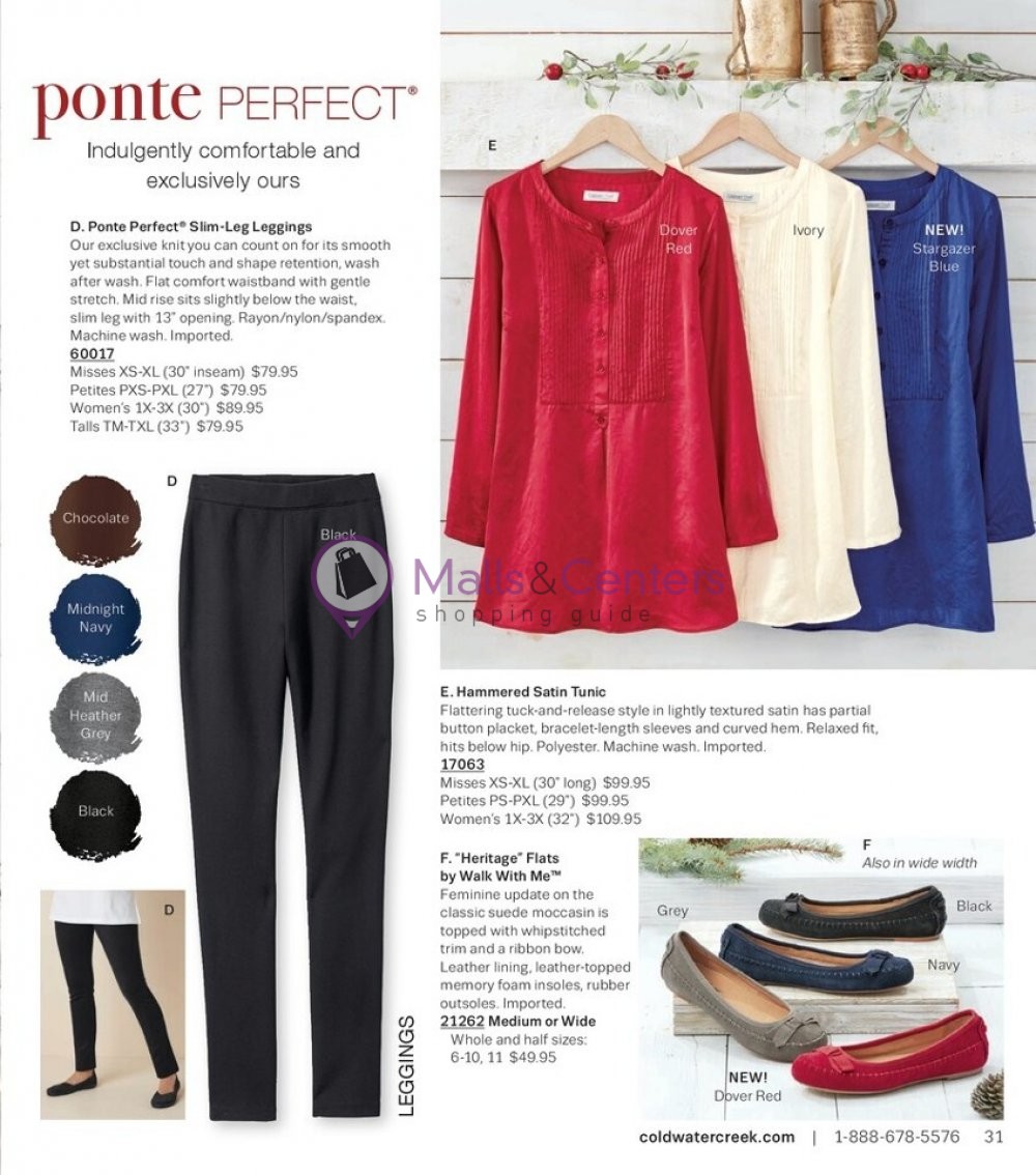 Coldwater Creek Weekly Ad sales & flyers specials MallsCenters